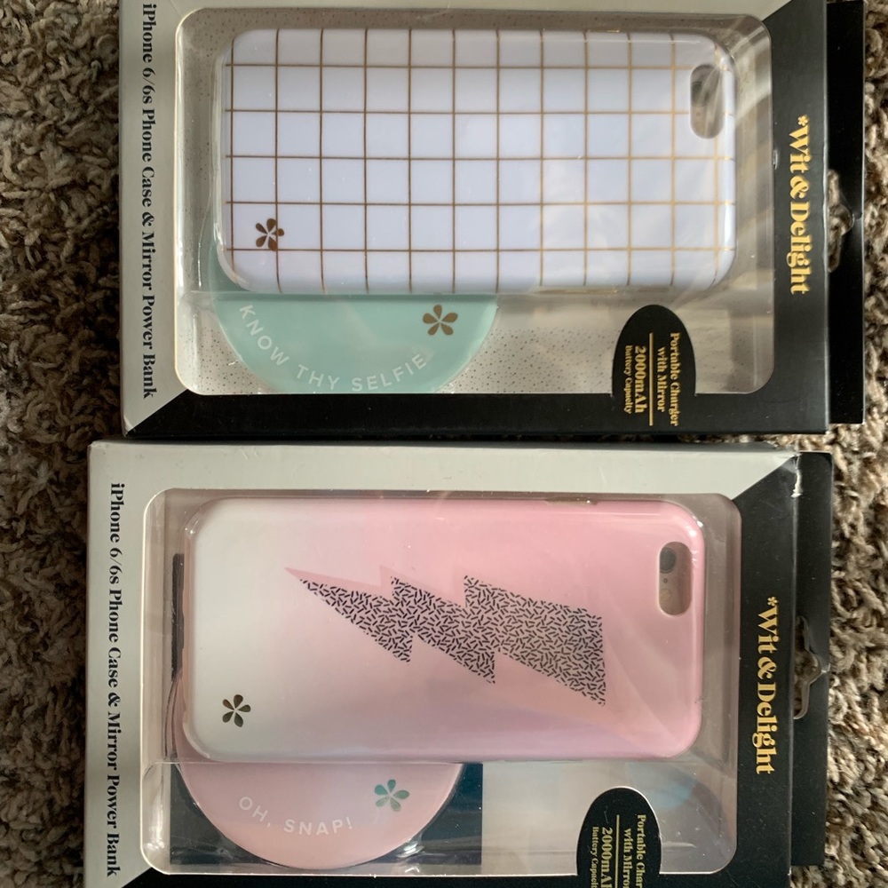 BRAND NEW WIT AND DELIGHT IPHONE 6/6s Cases